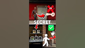 NO KEY Needed!? Secret Way into SecurityRoom - Granny 2🔥#granny #grannyglitches #grannygame #granny1