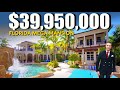 Inside a $40,000,000 FLORIDA MEGA MANSION | Luxury Home Tour 4K | Peter J Ancona VLOG 51