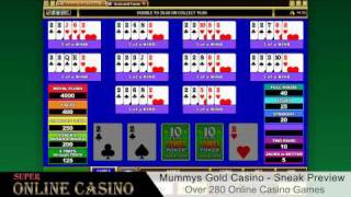 Mummys Gold Casino Sneak Preview - SuperOnlineCasino