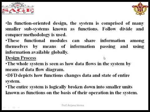 UNIT 4 LECT 9 Function Oriented and Object Oriented Design - YouTube