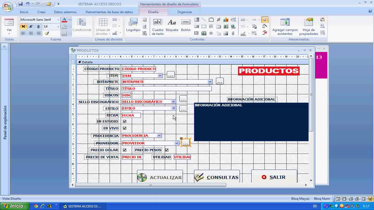 VIDEO 42 - BOTONES DE COMANDO PARA CARGA DE DATOS FALTANTES