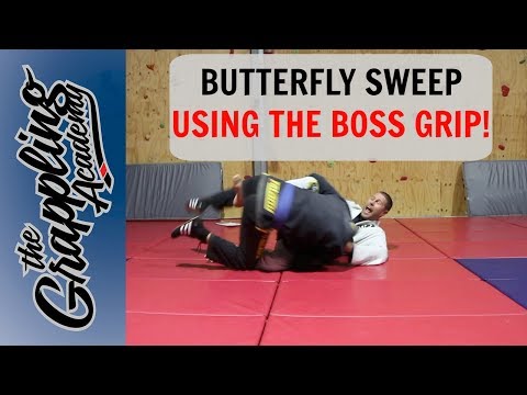 Butterfly Sweep Using A Boss Grip!