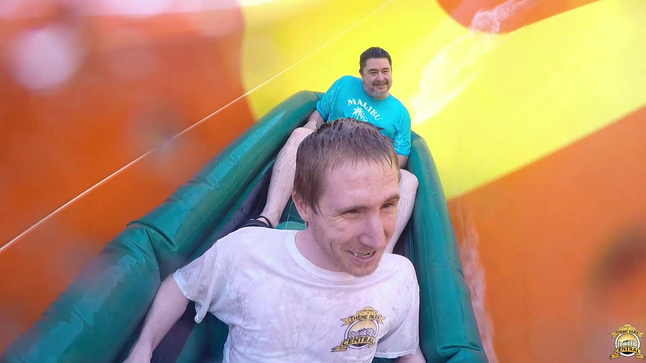 Cutback Water Coaster onride ridercam Water Country USA YouTube