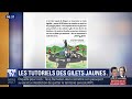 Ref:7ObPRCPE7QY Gilets jaunes: sur les r�seaux sociaux, des tutoriels pour les blocages