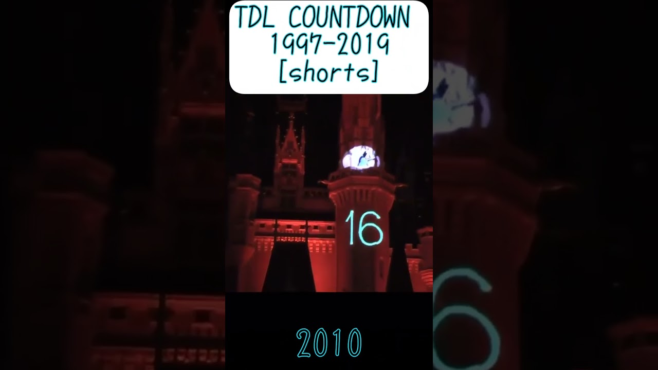 TDL COUNTDOWN 1997-2019 replay #shorts