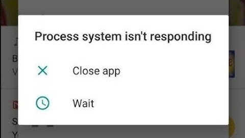 how to fix process system isn
