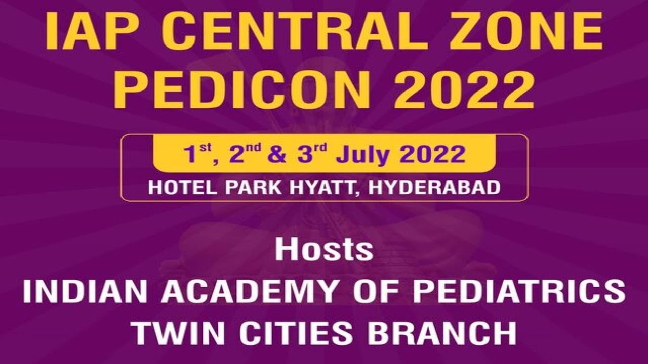 IAP CENTRAL ZONE PEDICON 2022 | Day -2| Dr Y C Marthur Hall