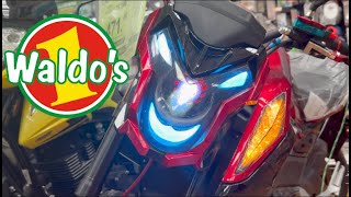 La moto eléctrica de Waldos
