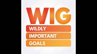 Wildly Important Goals