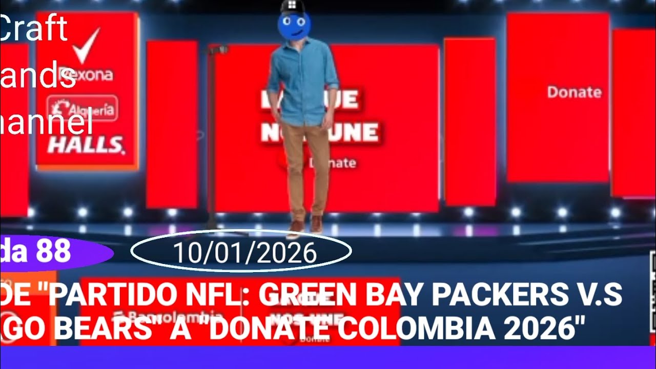 Craft Lands Channel - Tanda 88 Pase de "Partido NFL" a "Donate Colombia 2026" (10/01/2026) 19:55 PM