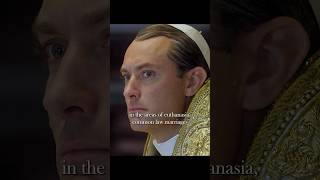 the young pope/“A weak rebuttal.” 😐⚖️✨ #movie #shorts #drama
