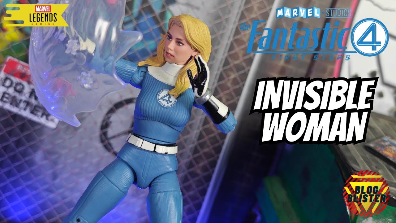 Marvel Legends Invisible Woman Sue Storm Fantastic Four First Steps Reseña Review En Español