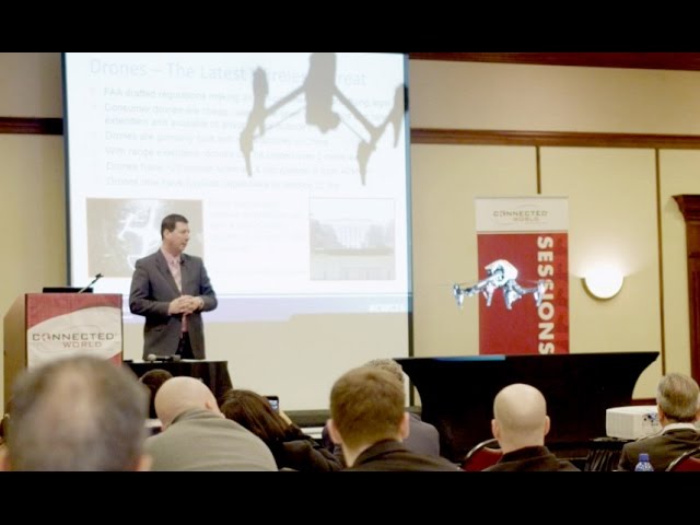 Detecting Flying Drones, Contraband Cell Phones and TSCM at Connected World 2015