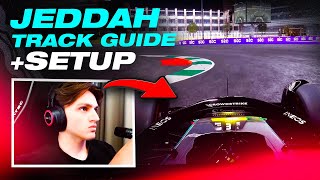 THIS is WHY YOU are SLOW at JEDDAH! F1 23 SETUP + TRACK GUIDE