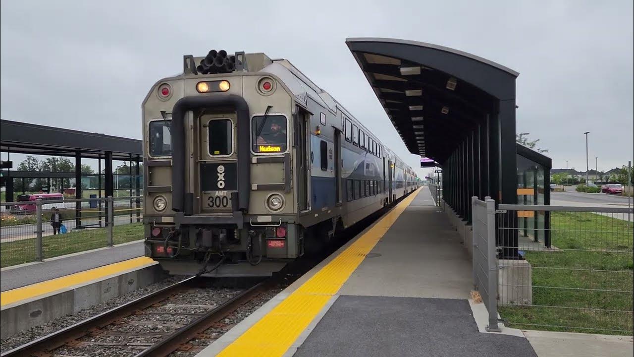 Arrival of EXO Train 🚆MontrealVaudreuilDorion YouTube