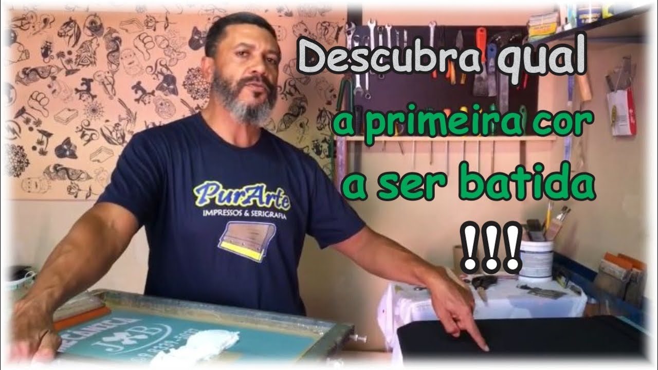 Qual a primeira cor a ser batida?