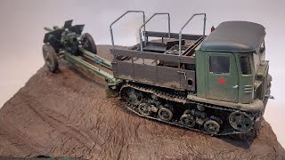 Zvezda 1/35 Stz-5, M30 and diorama!