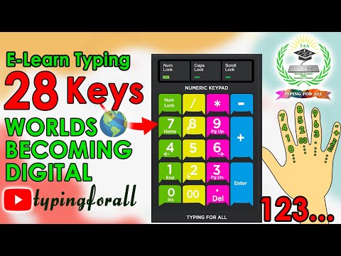 Numeric Keypad | typingforall