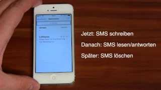 iPhone und iPad Tipp des Tages - SMS senden, lesen, beantworten, löschen (Anleitung)