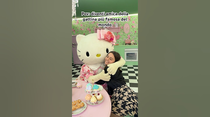Dani è diventata amica Di Hello Kitty! #danierobbi #shorts