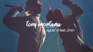 tony montana - agust d feat. jimin but you're at the concert