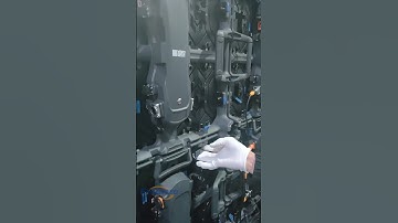 We are installing led display for our customer to test#shorts #leddisplay #eagerled #ledfactory