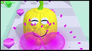 Juicy Run!! Very relaxing ASMR slicing game|oddly satisfying