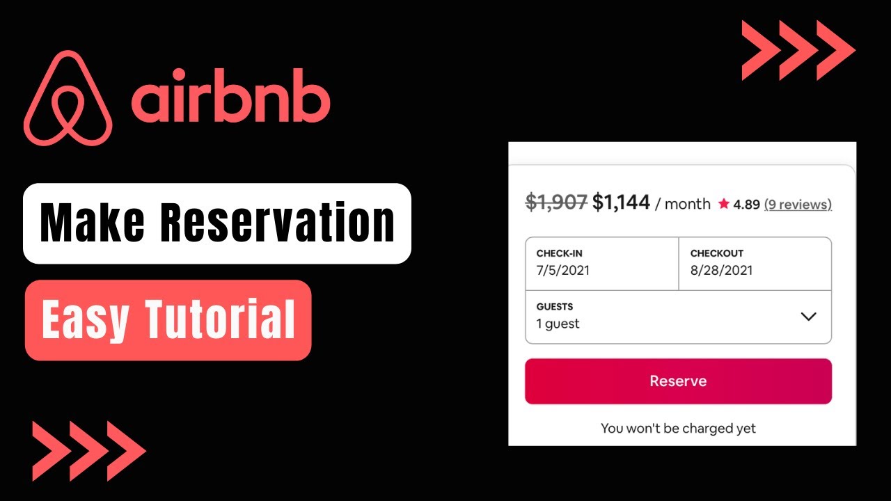 How To Share Airbnb Reservation With Friends How to Make Reservation Airbnb ! - YouTube