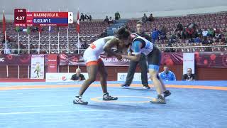 Round 2 WW - 59 kg: B. MAKANJUOLA (NGR) v. F. ELKELINY (EGY)