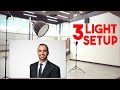 Simple 3 Light Flash Photography Setup for Location Portraits and Headshots