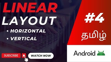 Linear Layout in Android | Orientation Explained with Demo | Kotlin Tutorial