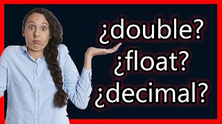 C#: Diferencia entre double vs float vs decimal