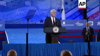 Pence Says Conservatives Have a Rare Opportunity