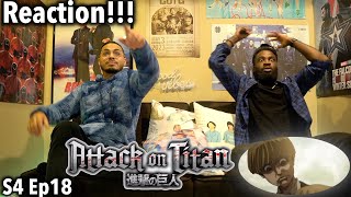 ATTACK ON TITAN 4x18 REACTION | SNEAK ATTACK