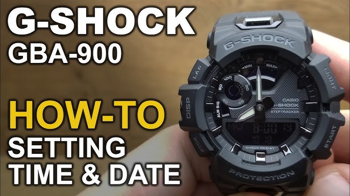 G-Shock - Setup & | 5641 GBA-900 Module YouTube Function tutorial