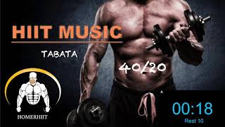 HIIT MUSIC - 40/20  🔥🔥 HIP HOP AGGRESSIVE  🔥🔥 TABATA SONGS by HIIT MUSIC - TABATA SONGS 270,100 views 3 years ago 23 minutes