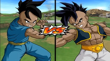 DBZ Budokai Tenkaichi 3 - Uub VS Majuub [Request Match]