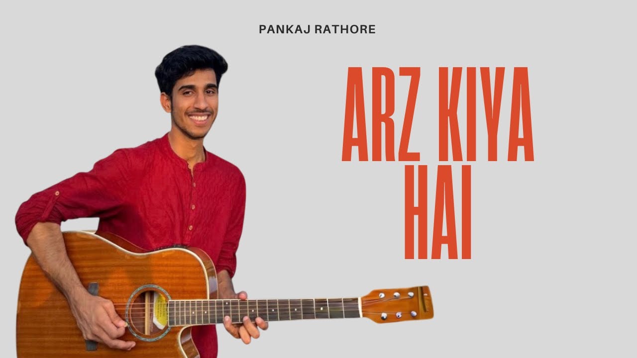 Arz Kiya Hai  | Anuv Jain | Cover by Pankaj Rathore | Coke Studio 
