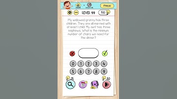 Brain test : level 99 - answer