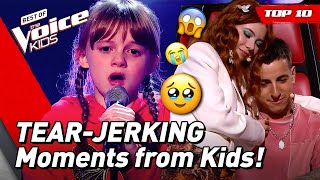 TEAR-JERKING Performances from The Voice Kids! 😭 | Top 10