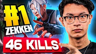 THIS CRAZY 46 KILLS GAME SHOWS WHY I'M RANK 1 | SEN zekken