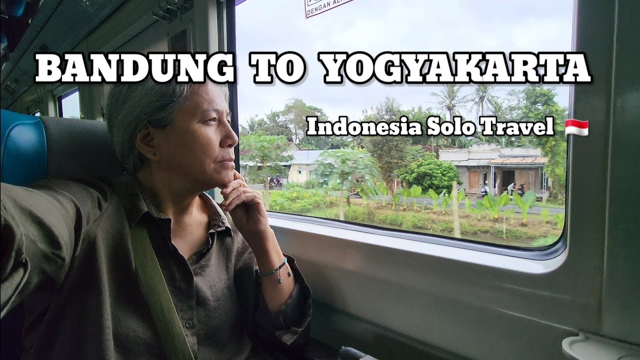 A Scenic Train Journey | Witnessed Indonesia's Diverse Landscapes | Solo Trip EP2 🇮🇩 