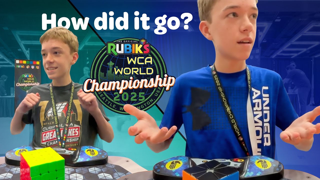 I went to the WORLD CUBING Championships…