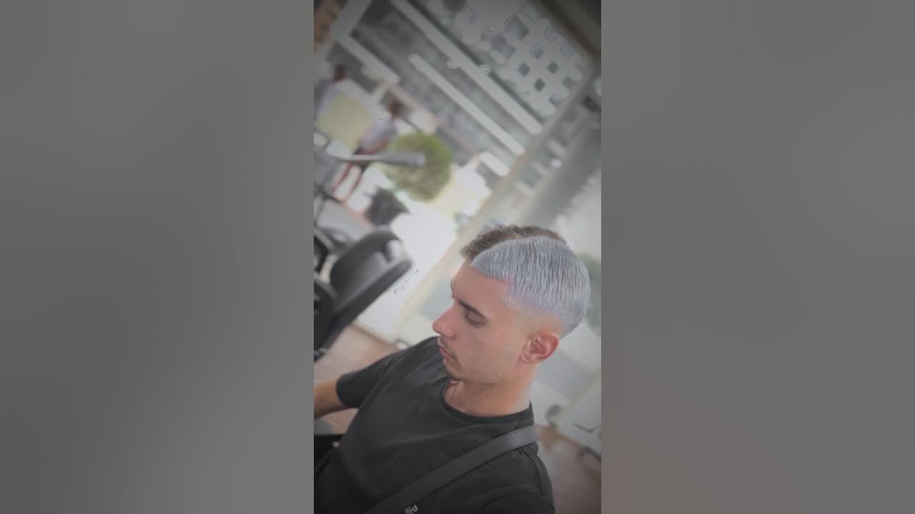 Black and white haircut YouTube