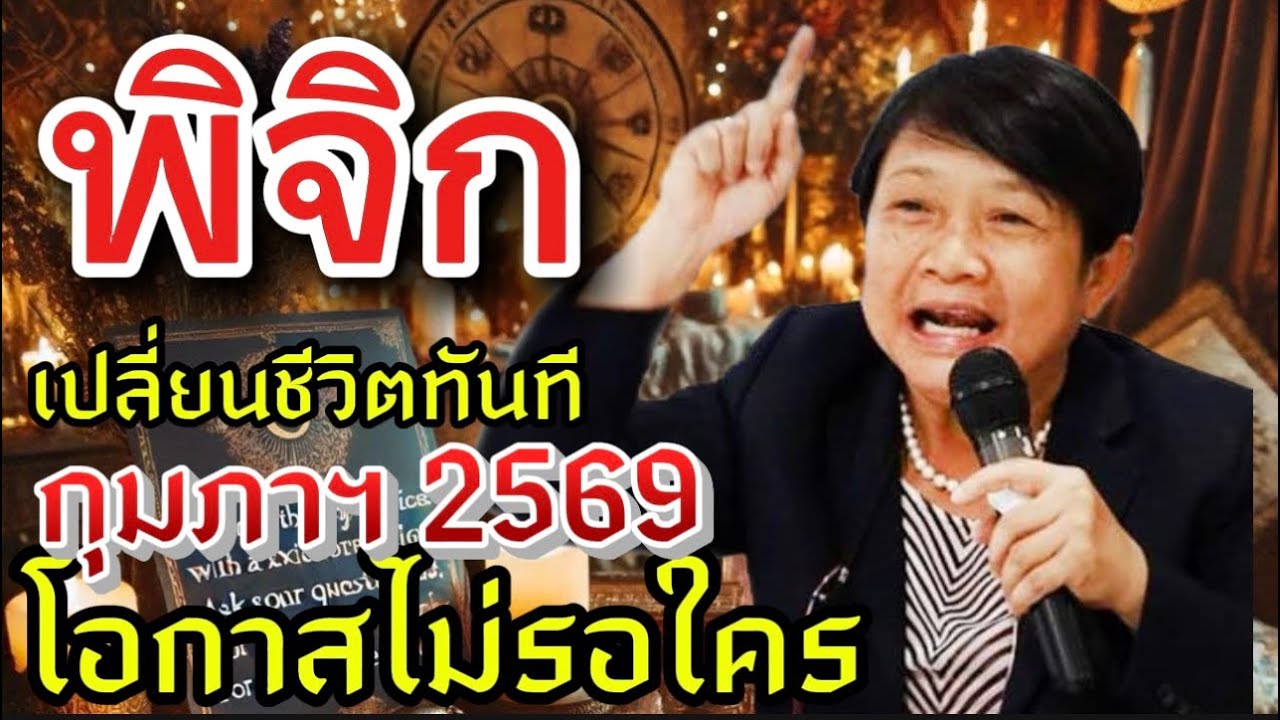 ราศีพิจิก ดีใจแทบเป็นลม ชีวิตจะพลิกเป็นร่ำรวย ดวงเคลื่อนที่ กุมภาพันธ์ 2569