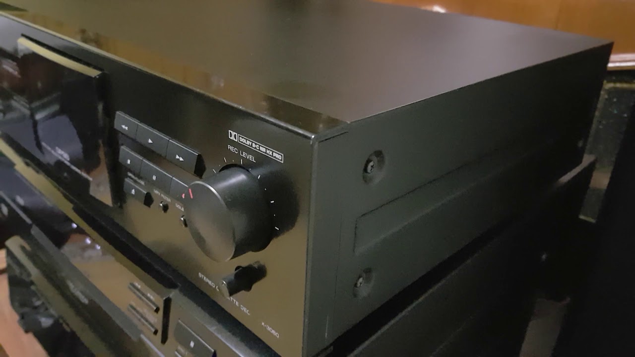 Kenwood Deck KX 3080 - YouTube