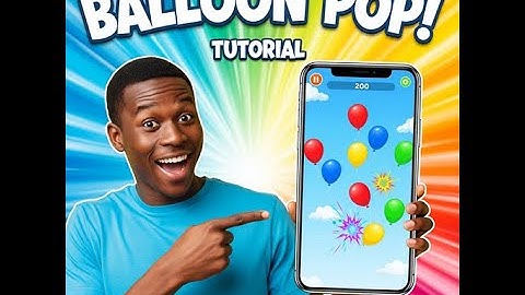 Make a Balloon Pop Game (No Code!) | MIT App Inventor