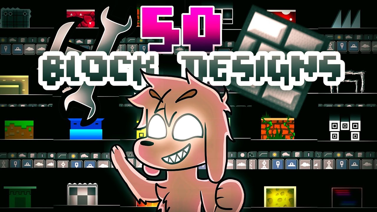 HACIENDO 50 BLOCK DESIGN | Geometry Dash - YouTube