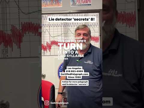 Video: Gebruiken ze leugendetectors in de rechtszaal?