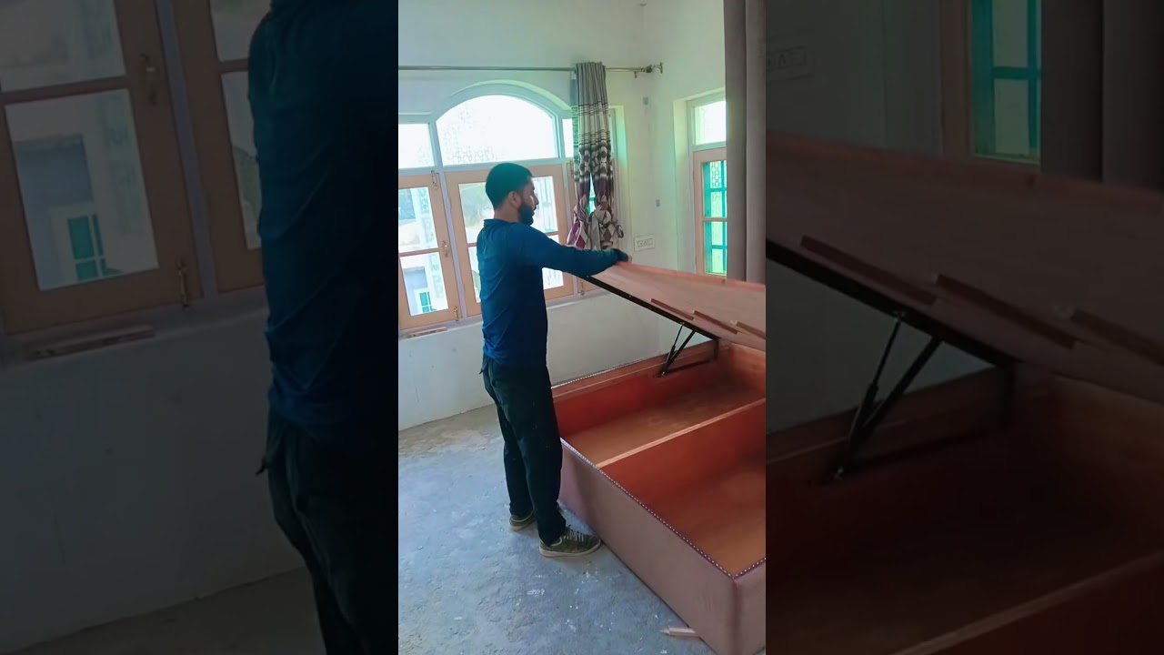 hydraulic fixed wall bed with high quality material 